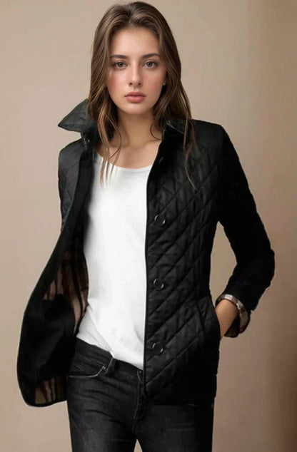 Damen Steppjacke Leicht Quilted