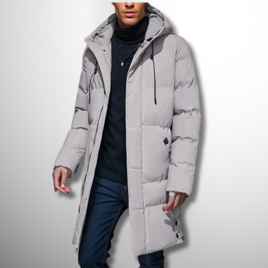Herren Winterparka Wasserdicht Schwarz - Norvielle