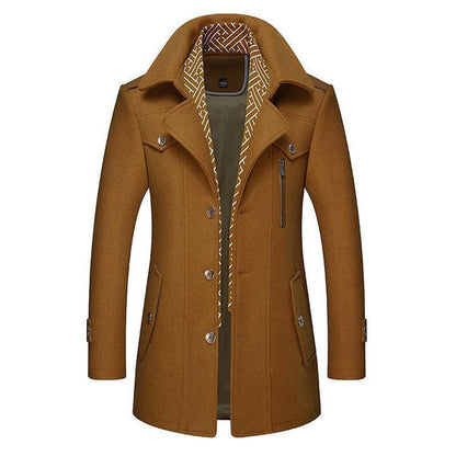 Herren Mantel Elegant Klassisch