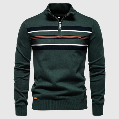 Herren Strickpullover Reißverschluss Warm Modern - Norvielle