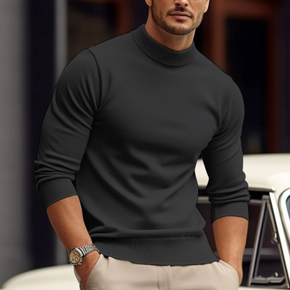 Herren Pullover Weiches Baumwollgemisch Modern Stilvoll