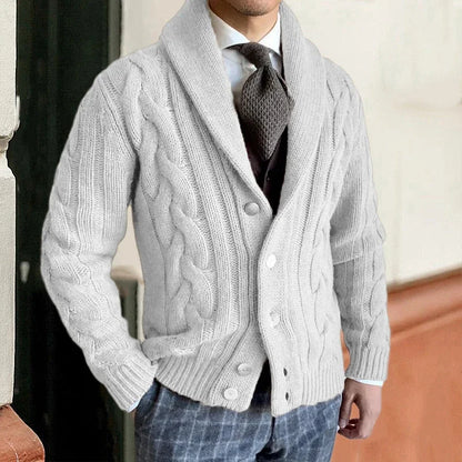 Herren Kardigan Warm Flauschig Winter