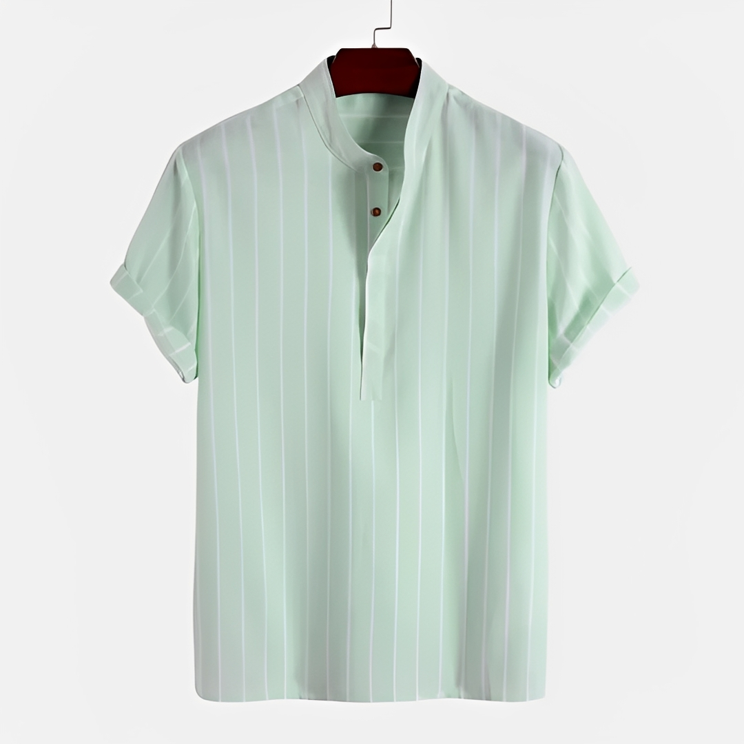Herren Sommerhemd Leichtes Baumwollhemd Elegantes Design