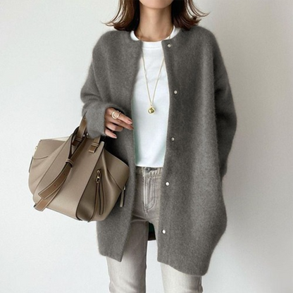Damen Langarmcardigan Elegantes Design