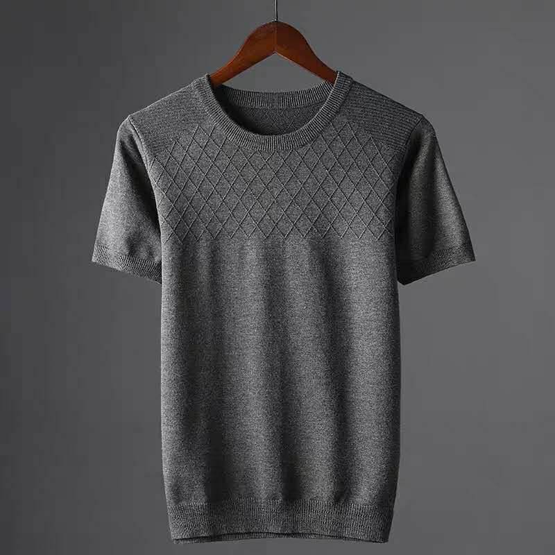 Herren-Shirt Atmungsaktiv Leicht Rundhals Weich
