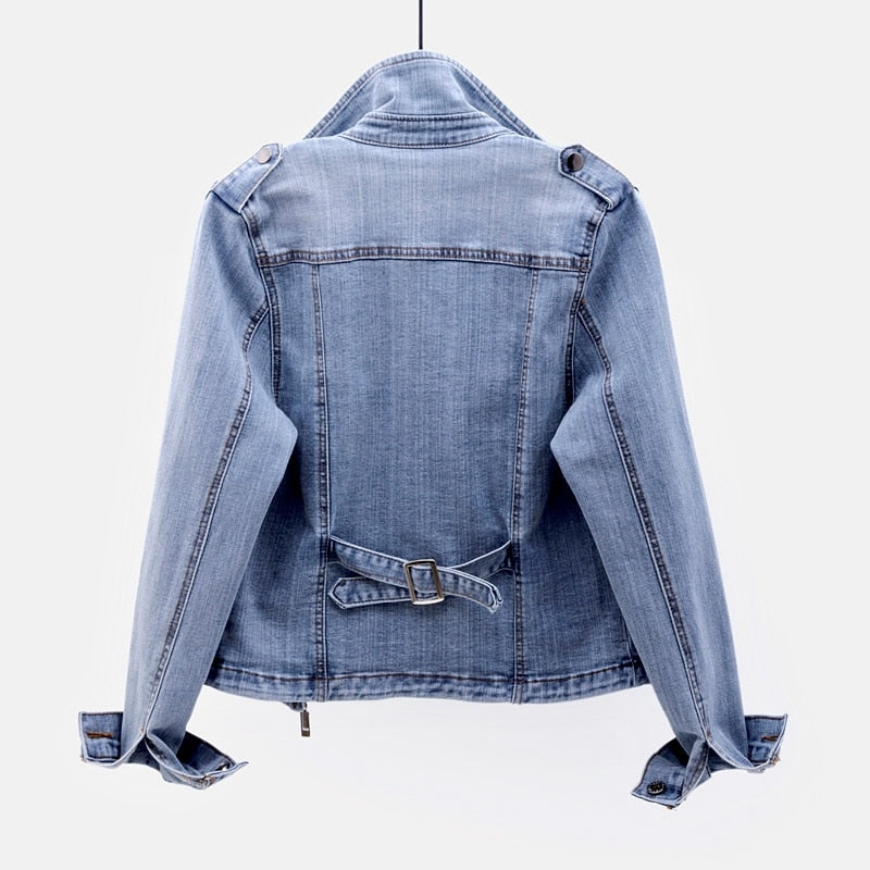 Lynora Damen Jeansjacke Hellblau
