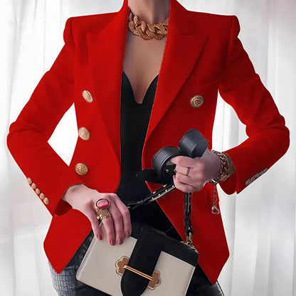 Damenjacke Eleganter Schmaler Schnitt