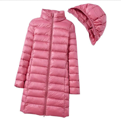 Damen Daunenjacke Ultraleicht Warm