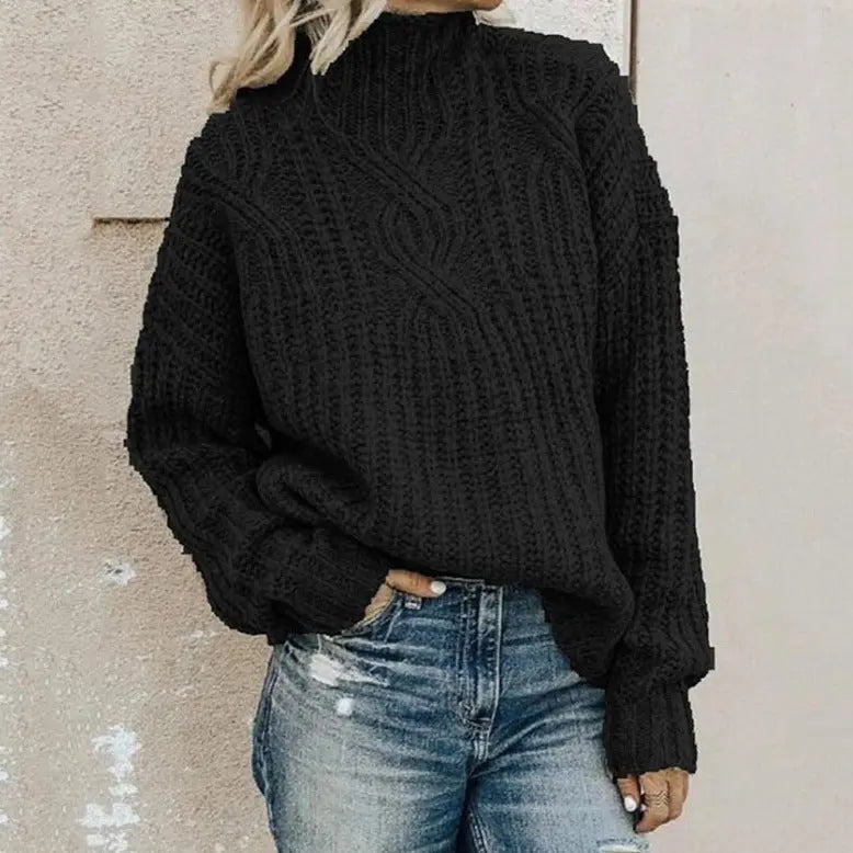 Damen Pullover Langarm Modern - Norvielle