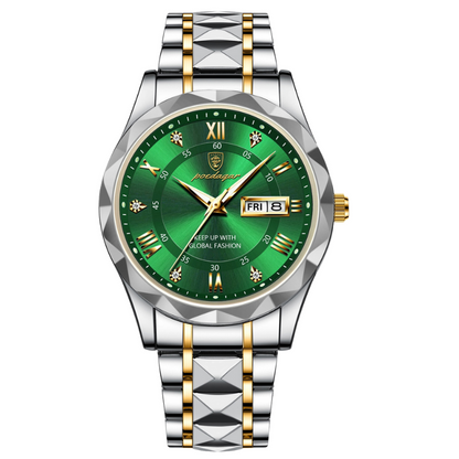 Herrenuhr Edel Leder