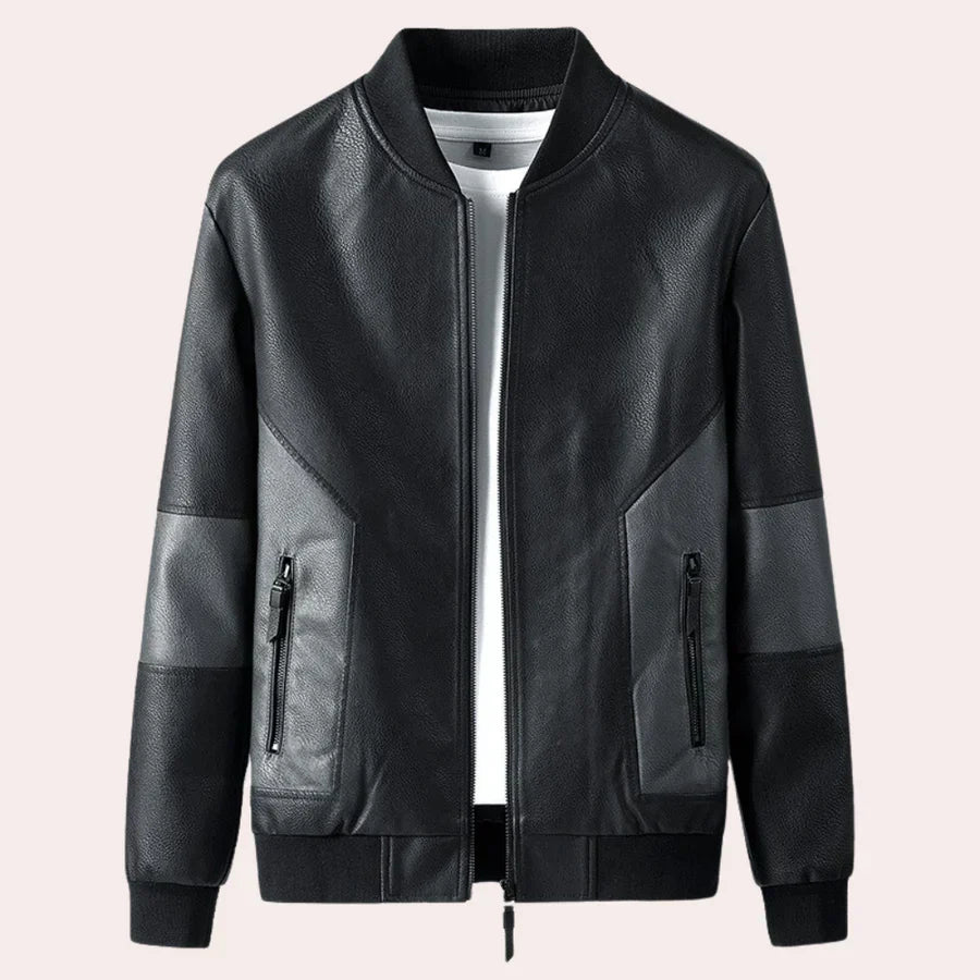 Herren Lederjacke Urban Style