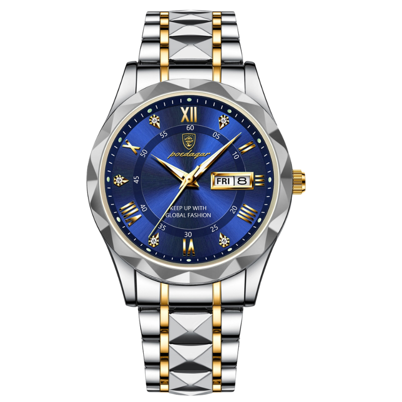 Herrenuhr Edel Leder