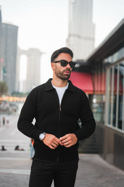 Herren Kaschmir Strickjacke Weich Elegant