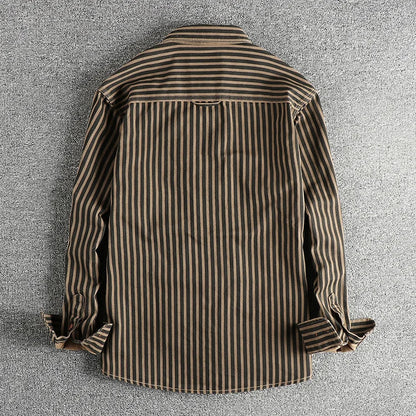Herren Hemd Utility Style Baumwolle