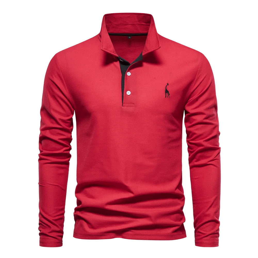 Herren Langarm-Pullover Warm aus Baumwolle - Norvielle