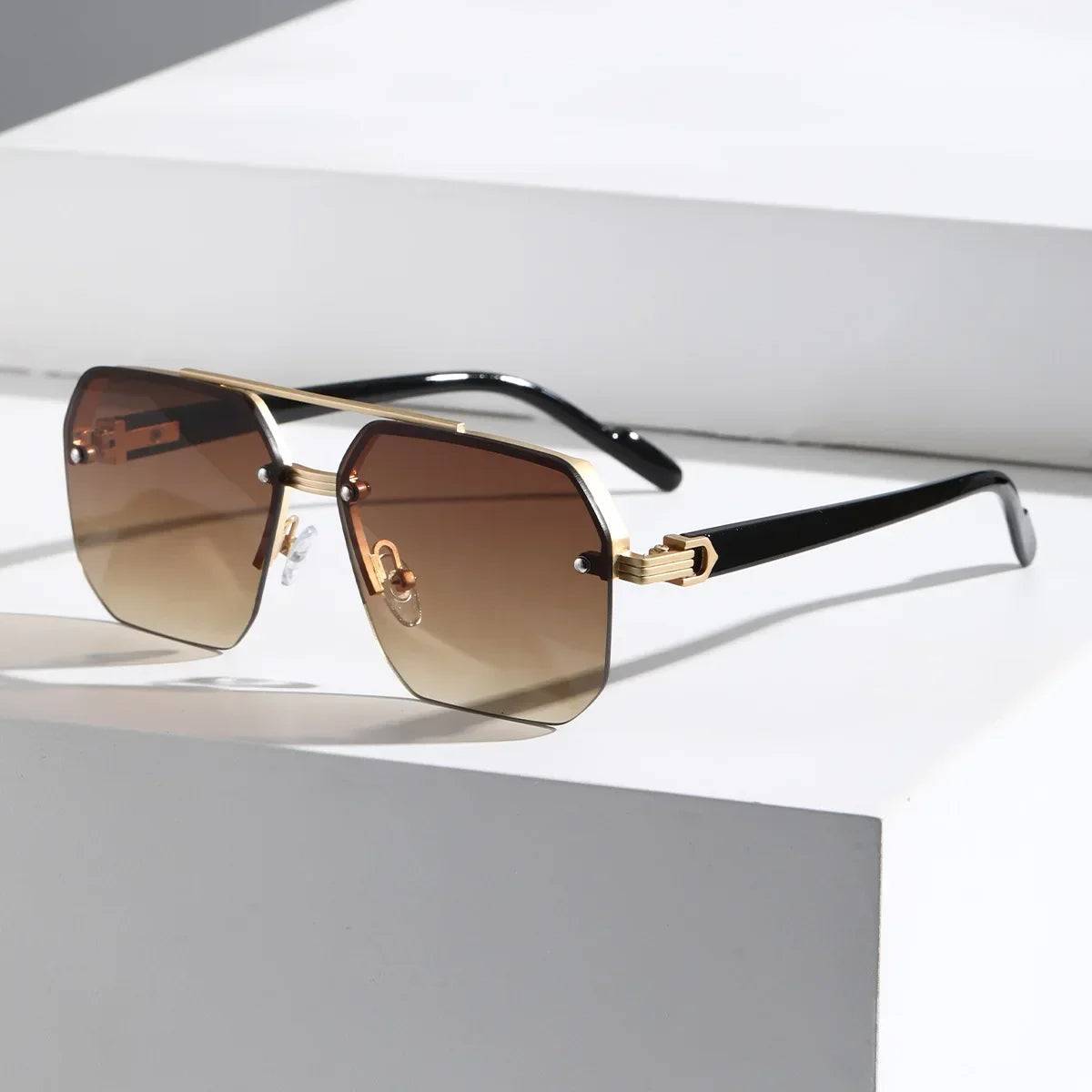 Herren Sonnenbrille Geometrisch Sportlich Modern