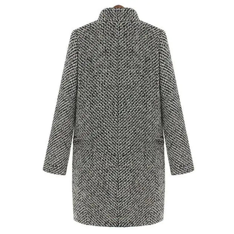 Damen Wollmantel Elegant