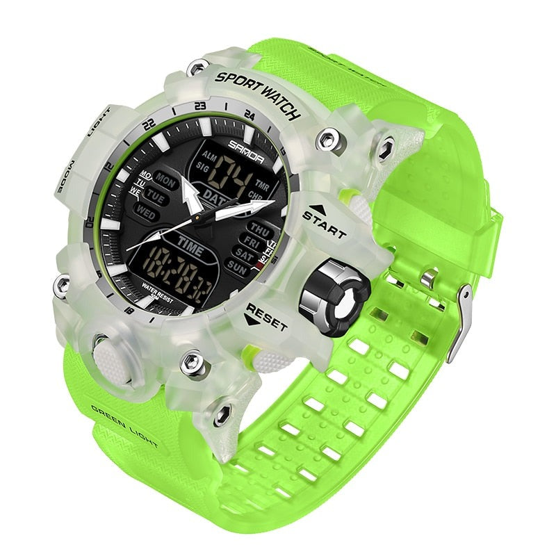 Herren GPS Sportuhr Wasserdicht Digital