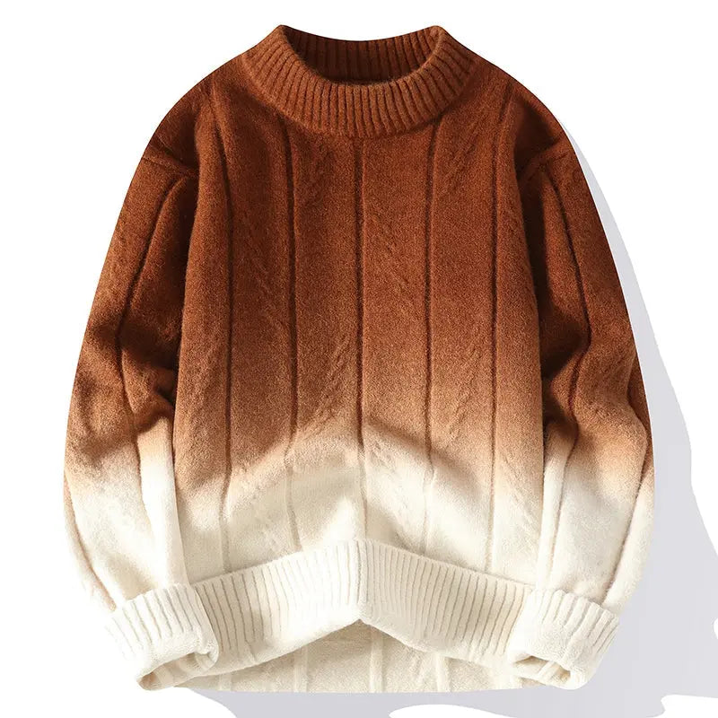 Herren Strickpullover Modern Farbverlauf - Norvielle