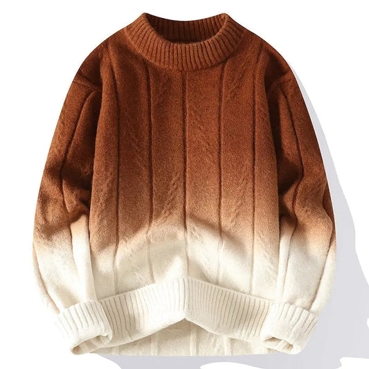 Herren Strickpullover Modern Farbverlauf - Norvielle