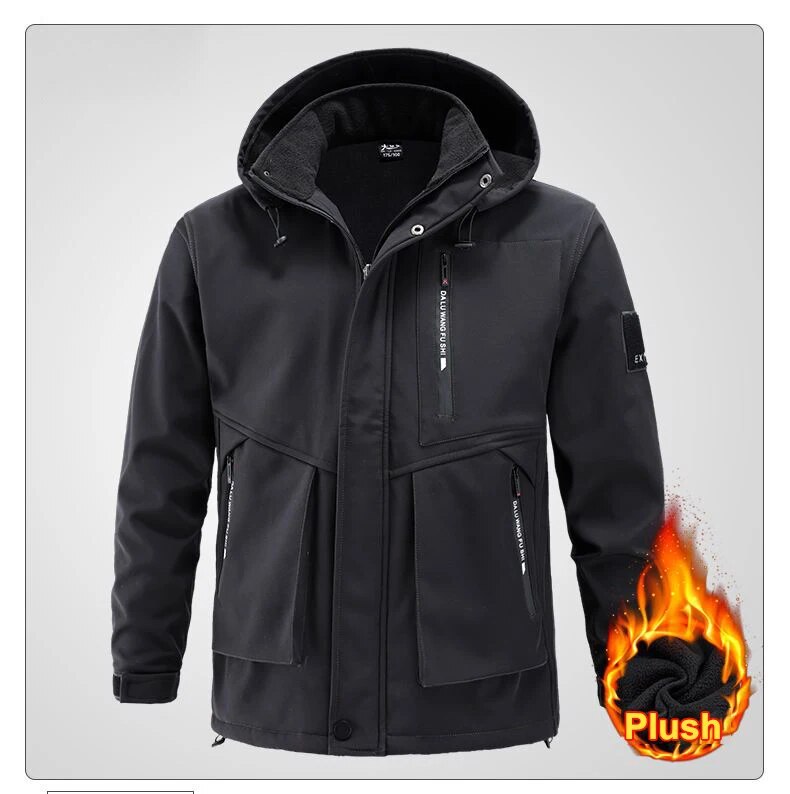 Herren Fleece Outdoor-Set Warm Funktionell