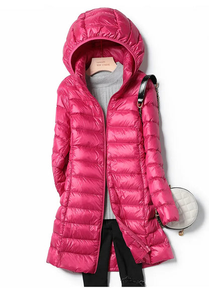 Damen Daunenjacke Ultraleicht Warm
