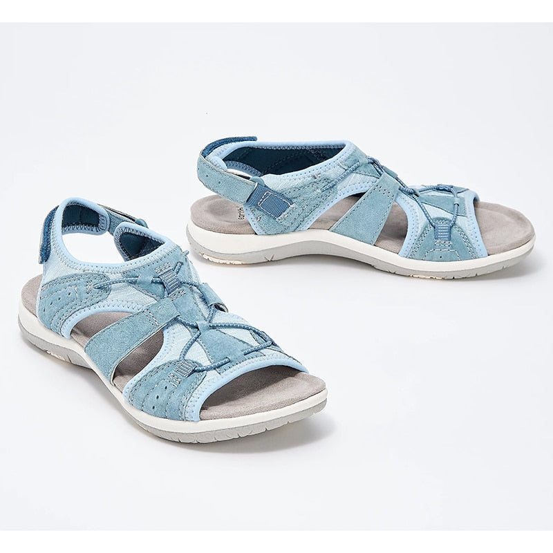 Damen Sandalen Komfortabel Sommer - Norvielle