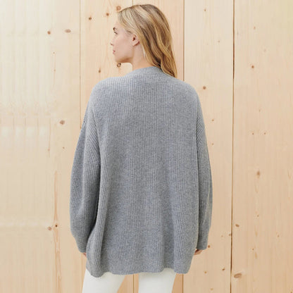 Damen Cardigan Oversized Weich