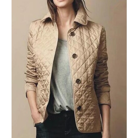 Damen Quilted Jacke Glitzernde Steine Schwarz - Norvielle