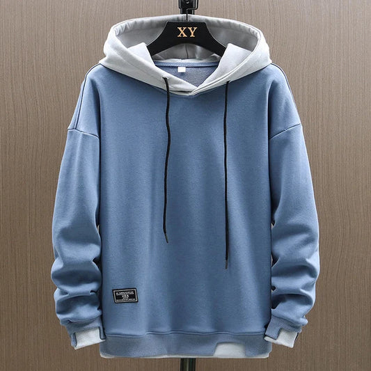 Herren Hoodie Pullover Zwei-Tönig Freizeitstyle - Norvielle