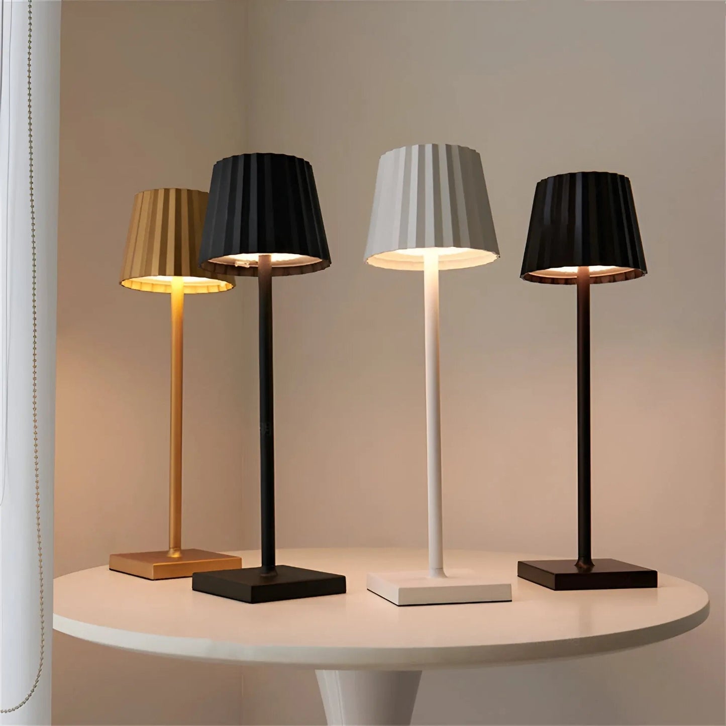 LED Tischlampe Dimmbar Kabellos Wiederaufladbar - Norvielle