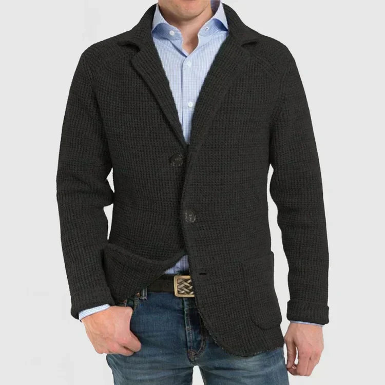 Herren Slim-Fit Blazer Businessanzug Modern