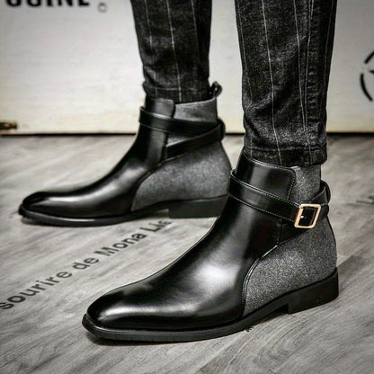 Herren Lederstiefel Echtleder Handgefertigt