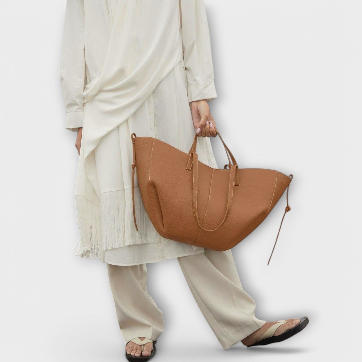Damen Großtasche Geräumig Alltag Leder