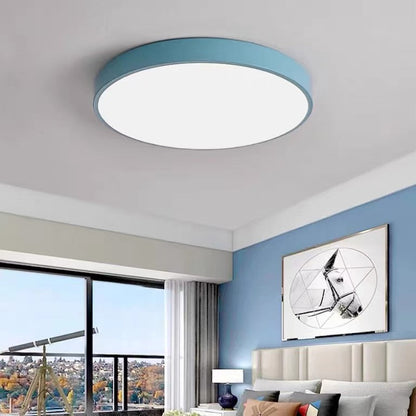Runde LED Deckenleuchte Skandinavisch Modern