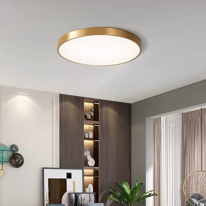 Runde LED Deckenleuchte Skandinavisch Modern