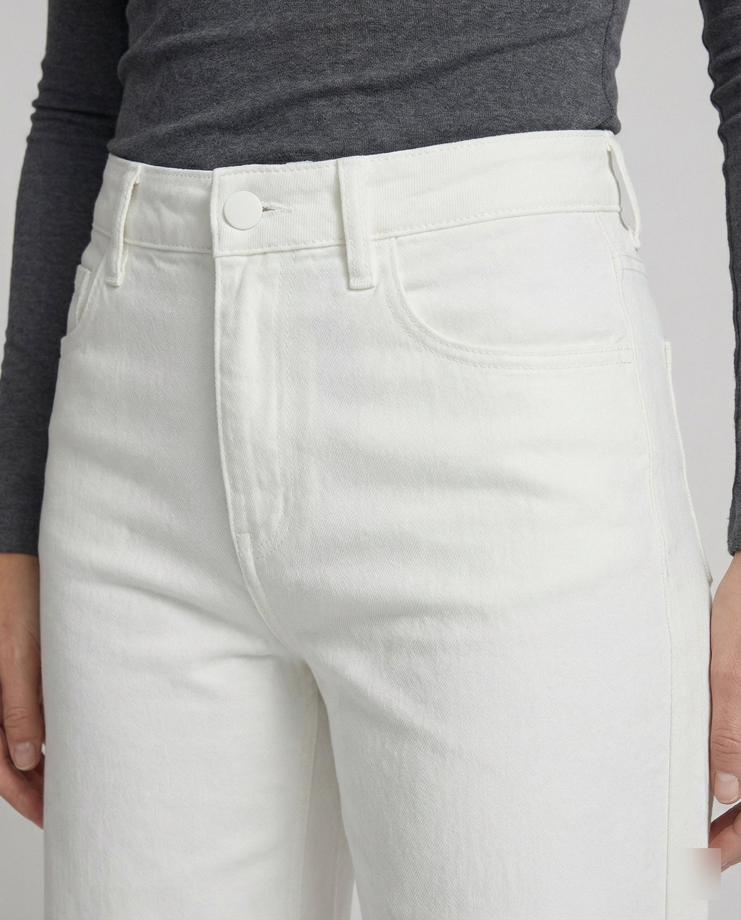 Damen High Waist Fleecehose Warm