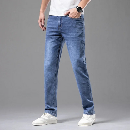 Herren Jeans aus Baumwolle Bequem Elegant