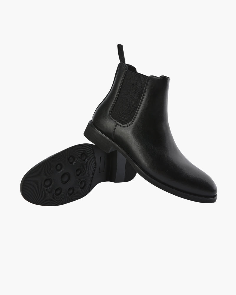 Herren Chelsea Stiefel Leder Klassisch