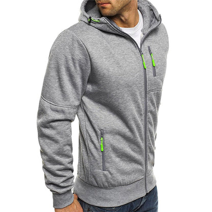 Herren Hoodie Reißverschluss