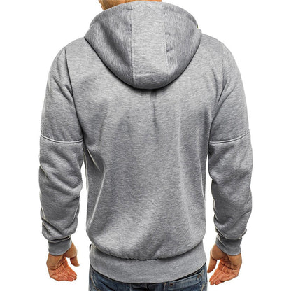 Herren Hoodie Reißverschluss