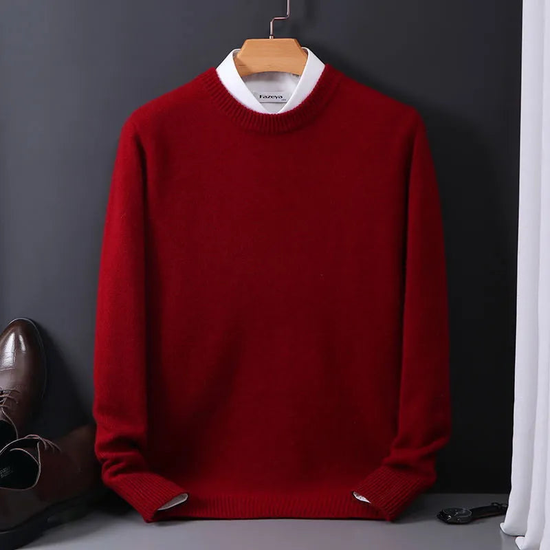 Herren Pullover Langärmlig Warm Freizeit - Norvielle