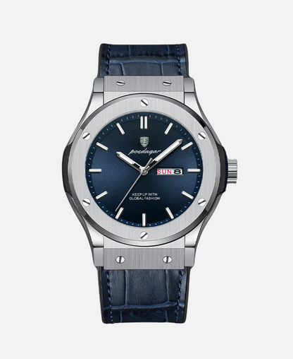 Herrenuhr Klassisch Leder Armband Elegantes Design - Norvielle