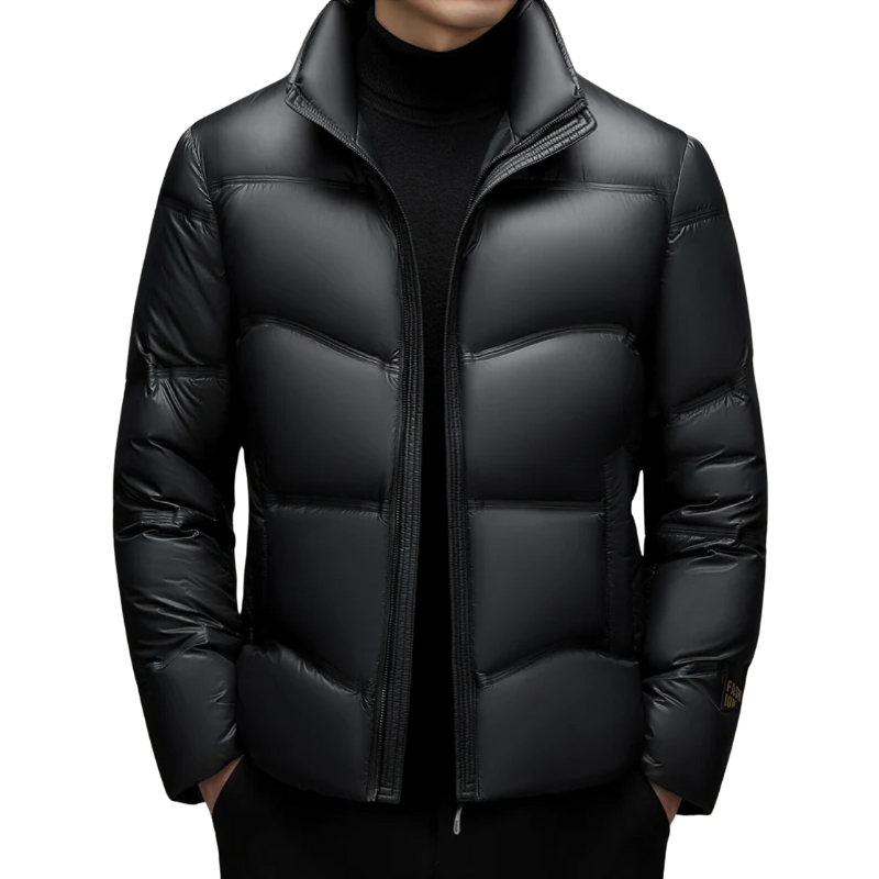 Herren Winterjacke Warme Daunenfüllung Wasserdicht - Norvielle