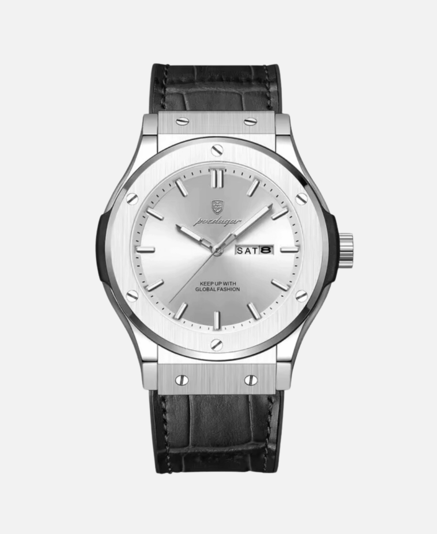 Herrenuhr Klassisch Leder Armband Elegantes Design