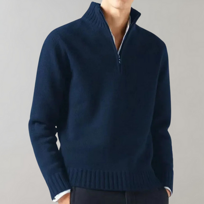 Herren Sweater Baumwolle Elegant Größe
