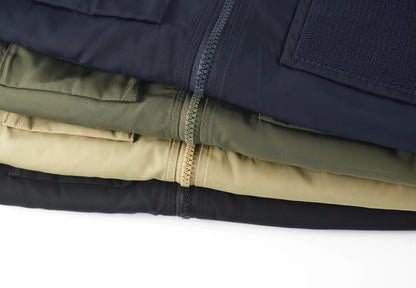 Herren Cargo-Jacke Multifunktionell Mit vielen Taschen