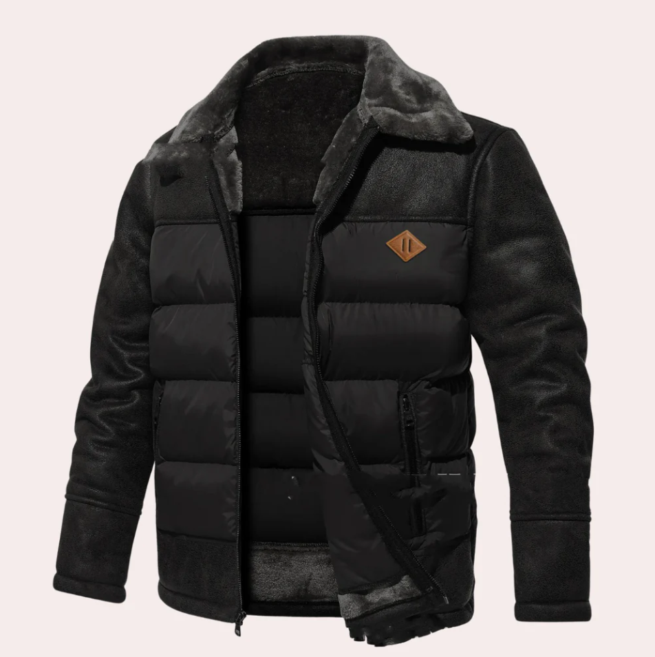 Herren Winterjacke Wasserdicht Warm Kuschelig