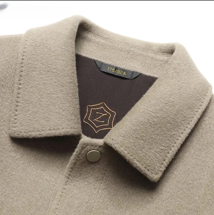 Herren Wolljacke Schurwolle Elegant