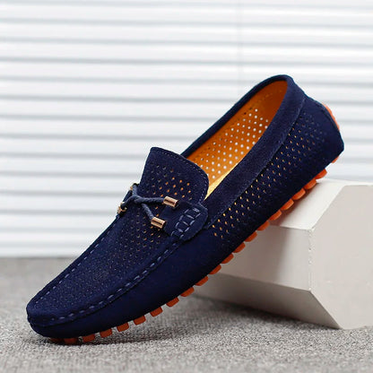 Herren Lederschuhe Atmungsaktiv Bequem